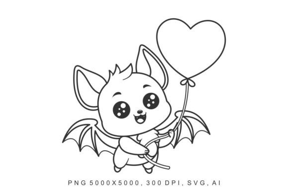 Bat - Balloon: A Playful Embroidery Design for Real Projects