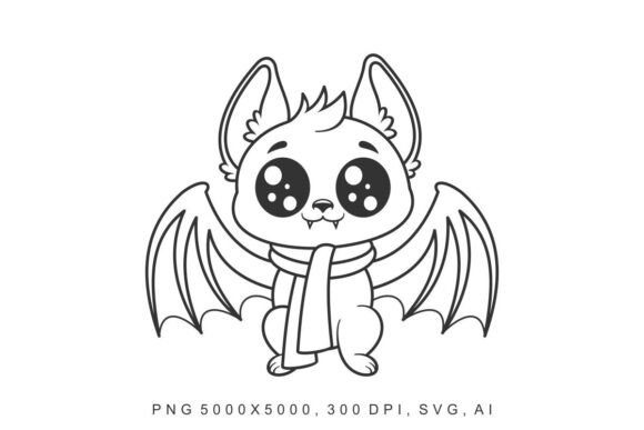 Bat - Neck Warmers Graphics and Illustrations