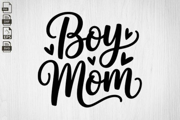 Boy Mom SVG, Mama Heart SVG, Silhouette Review for Real Projects