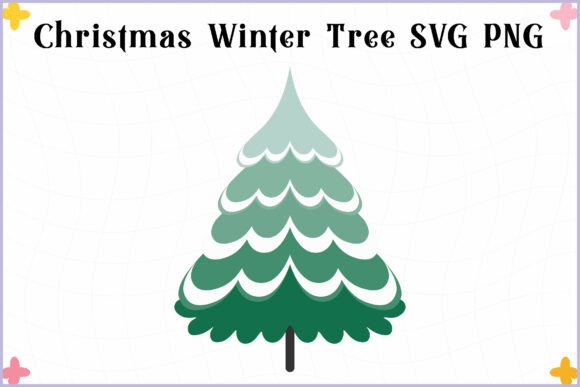 Christmas Winter Tree Illustration SVG Review: A Festive Embroidery Design for Real Projects