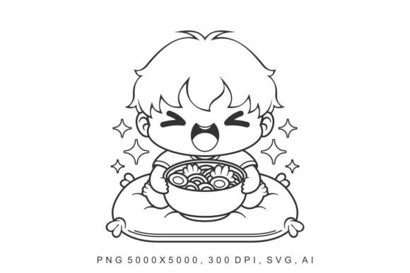 Kids - Ramen Graphics for Creative Sellers