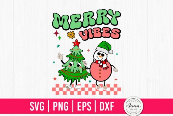 Merry Vibes SVG: A Freebie Graphic with Real Design Potential