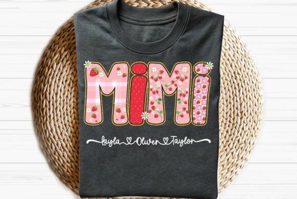 Mimi Strawberry Glitter Png: A Playful Embroidery Design for Real Projects