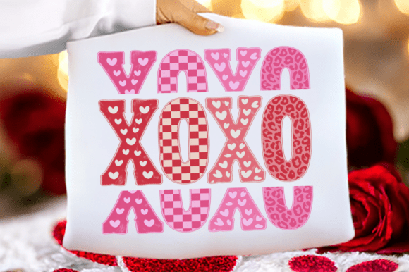 Preppy XOXO Valentine PNG: A Versatile Freebie for Marketing and Branding