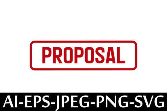 Proposal Rubber Stamp Design Vector: A Freebie for Modern Branding