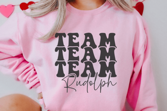 Team Rudolph Graphics: A Versatile Design Asset for Creative Branding