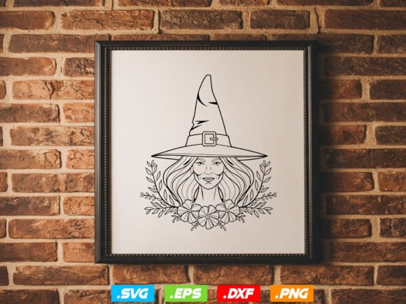 Witchcraft SVG & Halloween Witch PNG: A Magical Graphic Design Asset for Crafts and Local Brands
